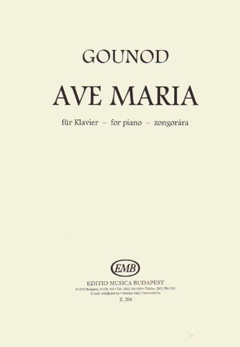 GOUNOD - Ave Maria para Piano
