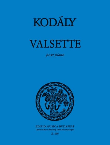 KODALY - Valsette para Piano