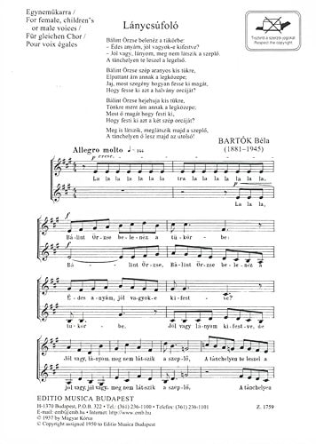 Leanycsufolo Chant
