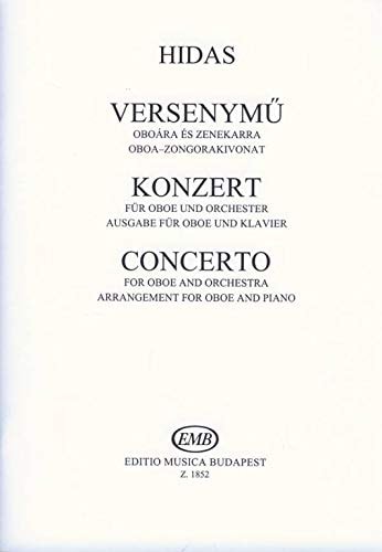 Concerto for Oboe and Orchestra (Oboe and Piano)