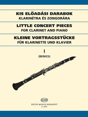 LITTLE CONCERT PIECES for clarinet and piano 1 (Clarinet and Piano)
