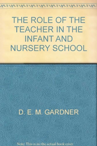 Role of the Teacher in the Infant & Nursery School