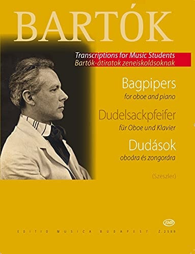 EMB (Editio Musica Budapest) BARTOK B. - BAGPIPERS - HAUTBOIS ET PIANO