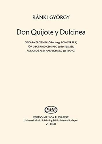 Don Quijote et Dulcinea for oboe and harpsichord (or piano) (Oboe and Piano)