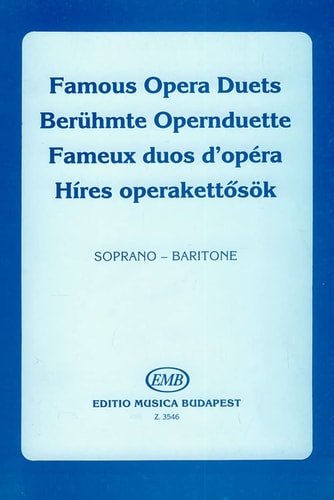 FAMOUS OPERA DUETS soprano and baritone, with piano accompaniment (Voices with Piano)
