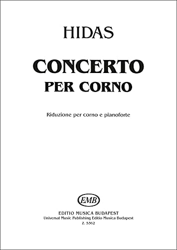 Konzert Fur Horn Und Orchester Cor