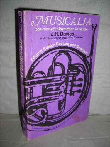Musicalia;: Sources of information in music, (The Commonwealth and international library. Libraries and technical information division)