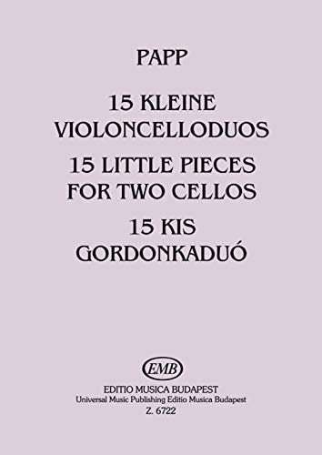 15 Little Pieces for two cellos (Violoncellos)