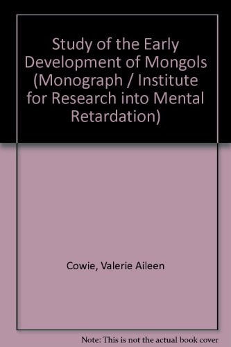 A study of the early development of Mongols,