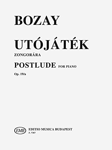 Postlude Op. 19/a (Piano)