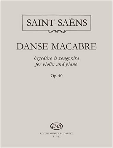 Danse macabre Op. 40 (Violin and Piano)