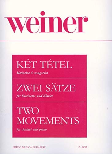 Zwei Satze Clarinette