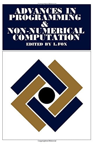 Advances in Programming and Non-numerical Computation