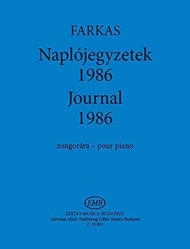 Journal 1986 (Piano)