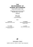 Environments of Human Settlements: Human Well-being in Cities: v. 2