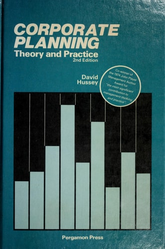 Corporate Planning: Theory and Practice