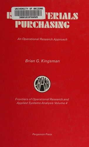 Raw Materials Purchasing: An Operational Research Approach