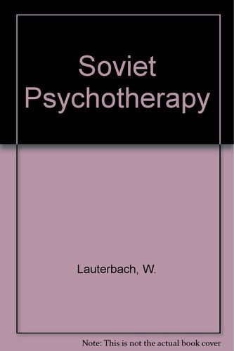 Soviet Psychotherapy