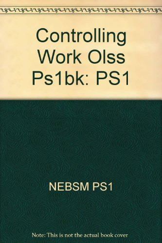 Control Work 2ed Book Olssps1f