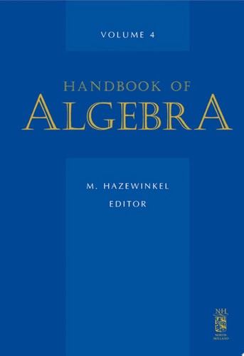 Handbook of Algebra