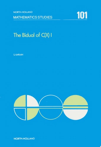 The Bidual of C(X) I