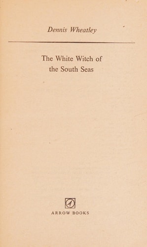 The White Witch of the South Seas