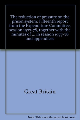 Minutes of Evidence 21 November 1977-22 March 1978