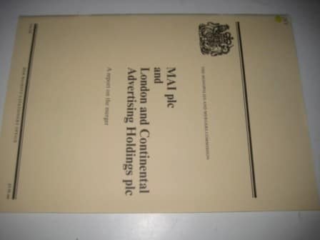 MAI Plc and London and Continental Holdings Plc A Report on the Merger