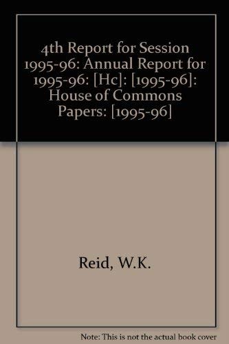Annual Report for 1995-96
