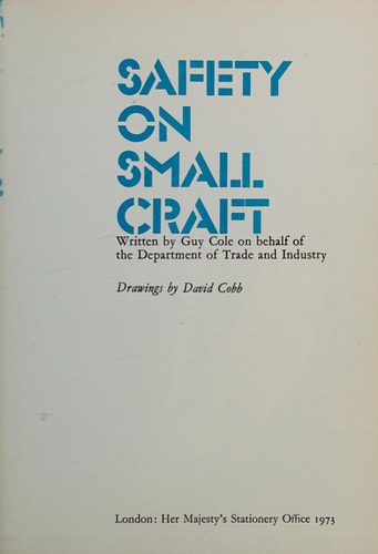 Safety on Small Craft
