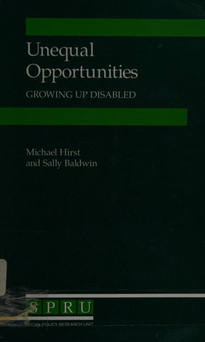 Unequal Opportunities Growing Up Disabled