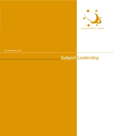 Subject Leadership Key Reference Handbook