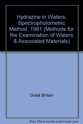 Hydrazine in Waters: Spectrophotometric Method