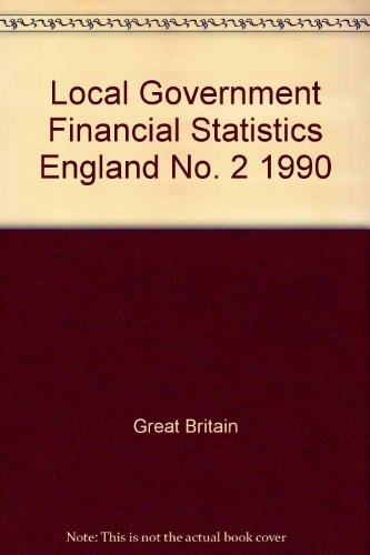 Local Government Financial Statistics, 1990