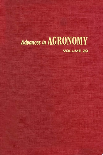 Advances in Agronomy: Vol. 29