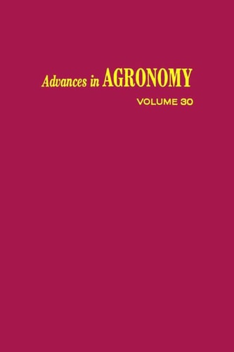 Advances in Agronomy: Vol. 30