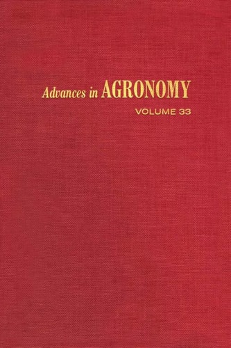 Advances in Agronomy: Vol. 33
