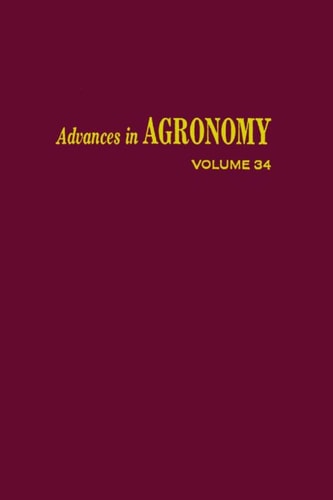 Advances in Agronomy: Vol. 34