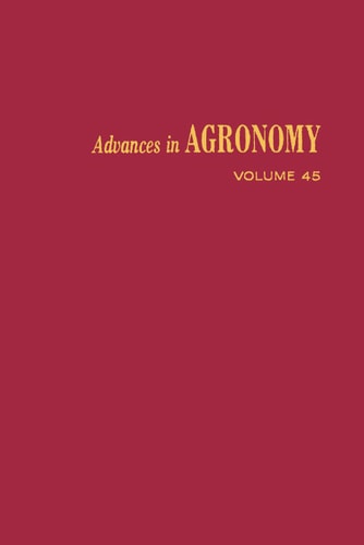 Advances in Agronomy: Vol. 45