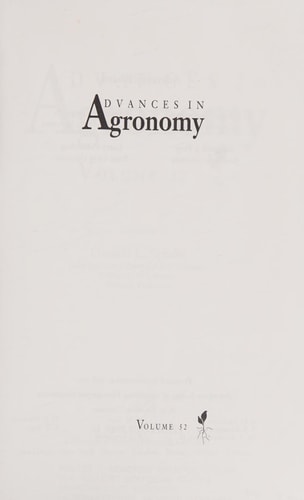 Advances in Agronomy: Volume 52