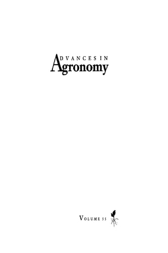 Advances in Agronomy: Volume 55
