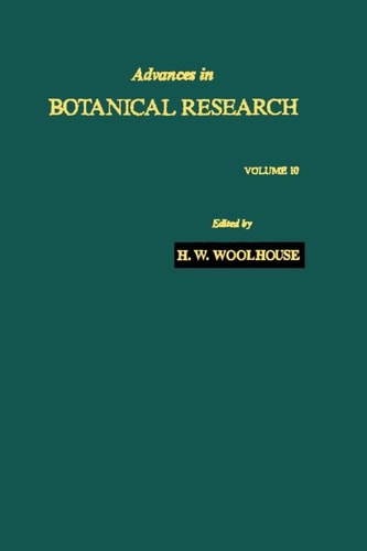 Advances in Botanical Research, Vol. 10