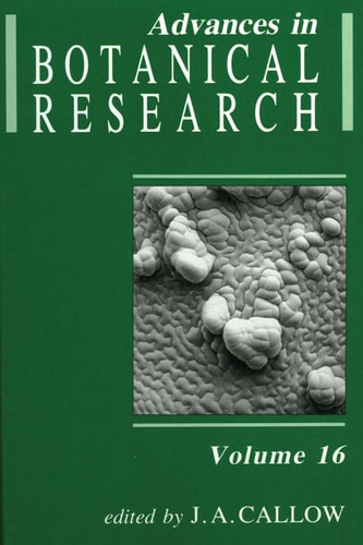 Advances in Botanical Research: Vol. 16