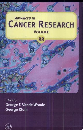 Advances in Cancer Research: Volume 88