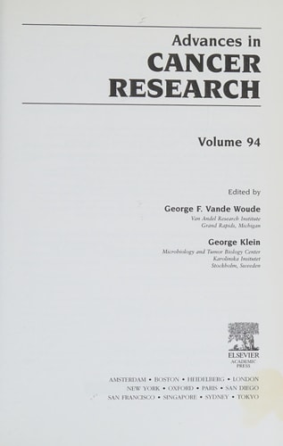 Advances in Cancer Research: Volume 94