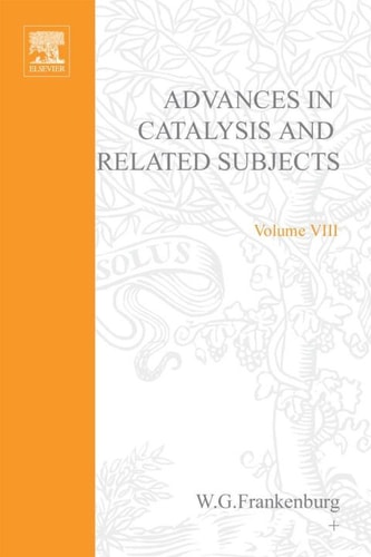 Advances in Catalysis: Volume 8