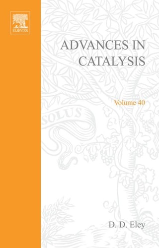 Advances in Catalysis: Volume 40