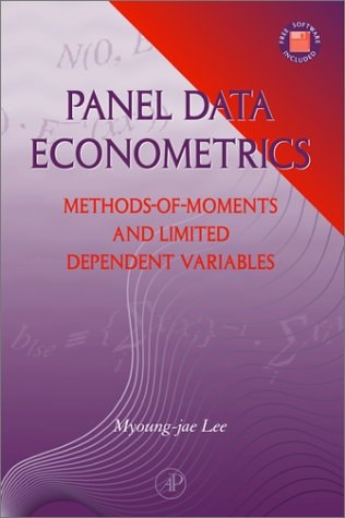 Panel Data Econometrics Methods-of-moments and Limited Dependent Variables