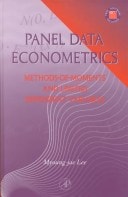 Panel Data Econometrics: Methods-Of-Moments and Limited Dependent Variables