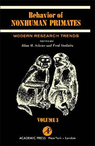 Behaviour of Nonhuman Primates: v. 3